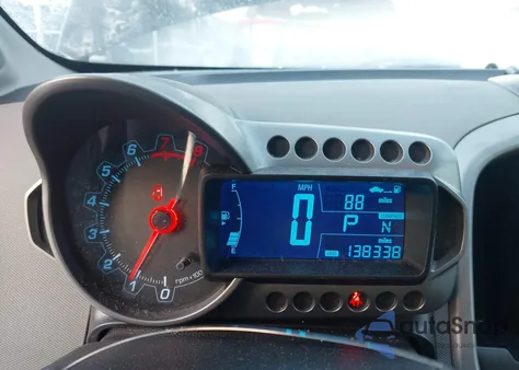 2013 Chevrolet Sonic Lt Auto из США, поврежденный, VIN 1G1JC5SH3D4108390